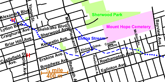 Walmsley Brook, Broadway Reach