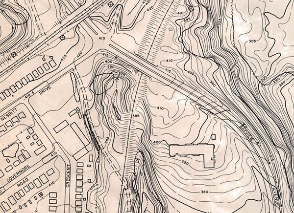 Bayview Ghost map, 1961