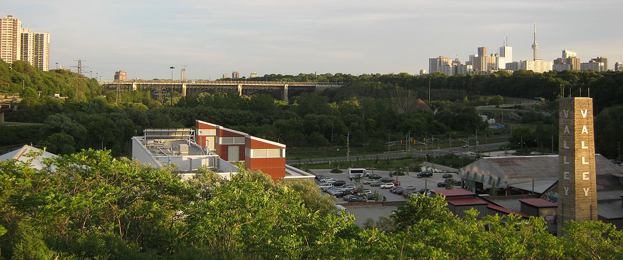 Panorama of the Don Valley from the Lookout over the Brick Works